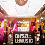 DIESEL Event Ausstattung Stil Manipulation