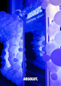 ABSOLUT Transform Today Events 2014 Balloon Art StilManipulation