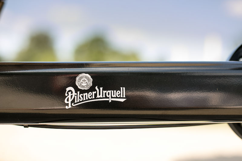 Pilsner Urquell Barbecue Bike Design Stil Manipulation 2014