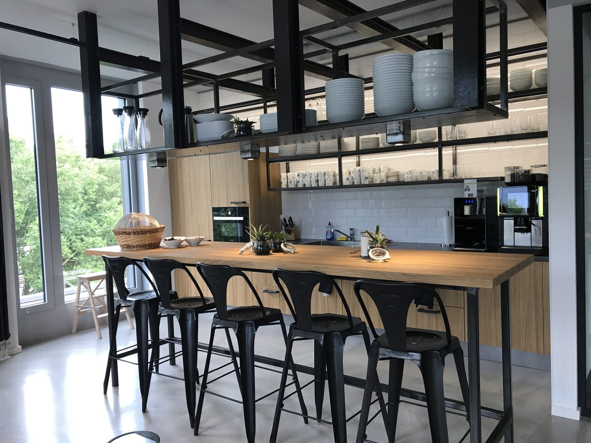Grandcentrix Office Design, Bürogestaltung, Burger Kitchen, Design Stil Manipulation 2018