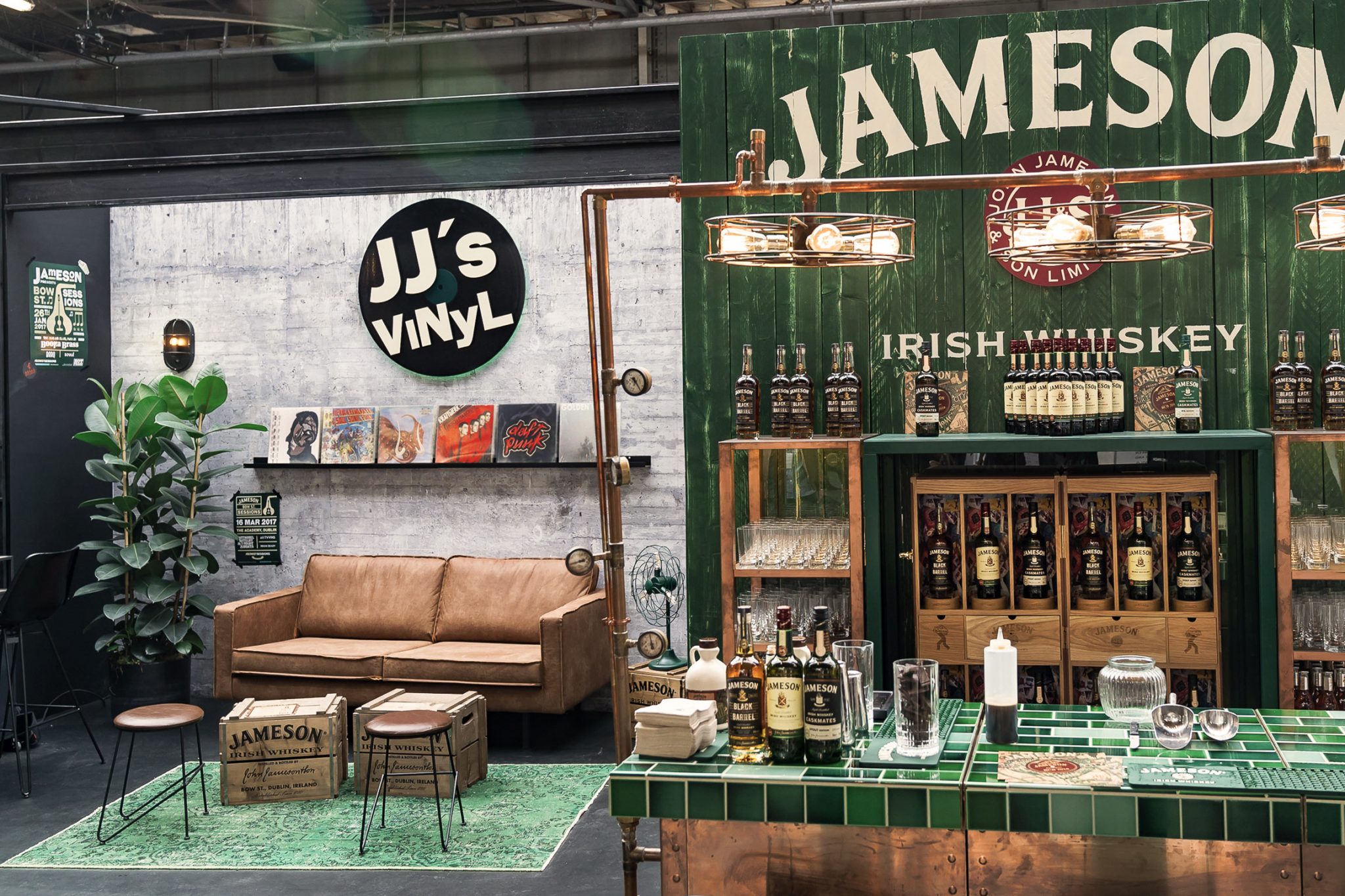 Jameson BCB 2018, Design Stil Manipulation 2018, Bar Convent, Messestand Design