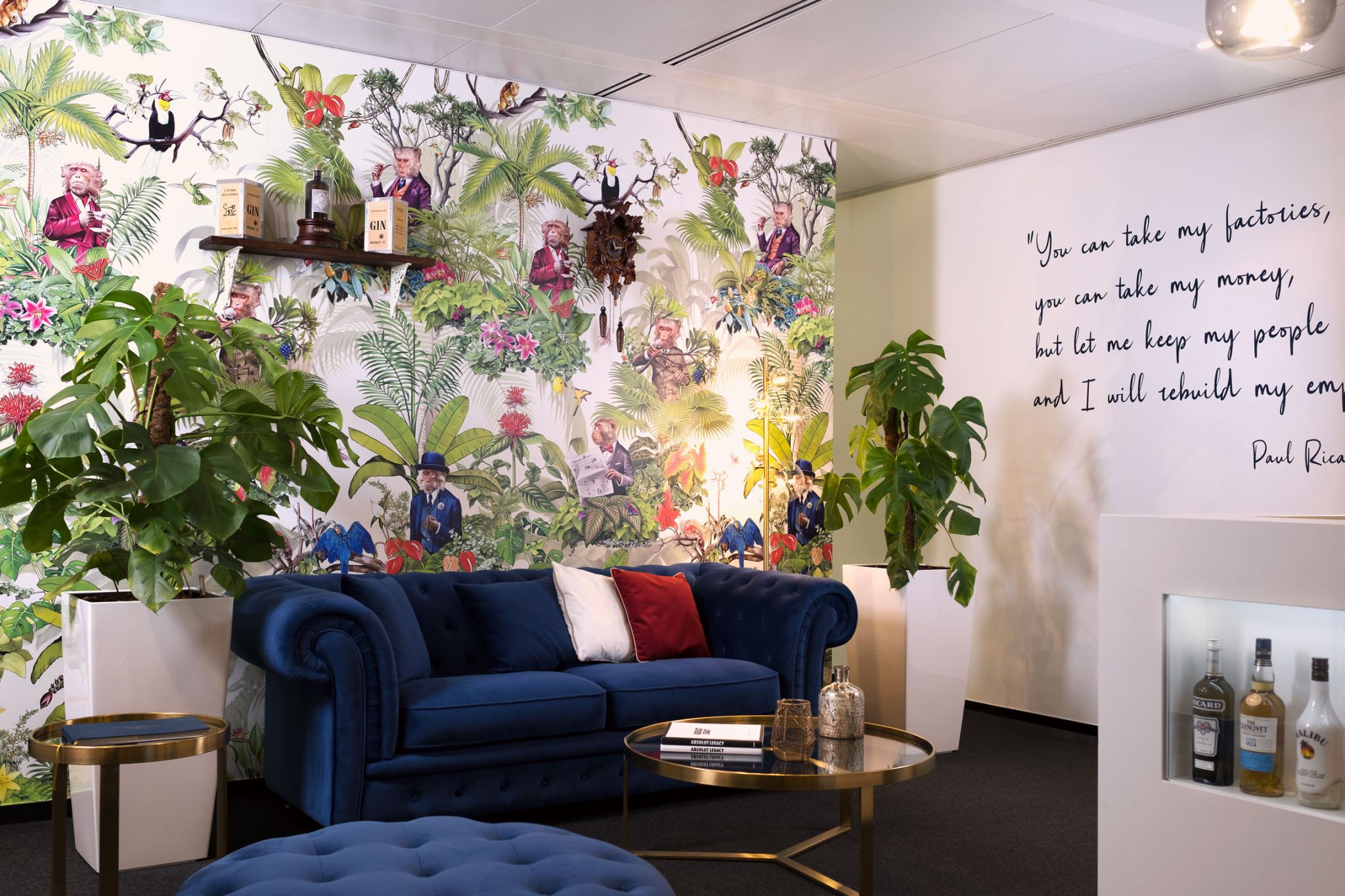 Pernod Ricard Office Design Stil Manipulation